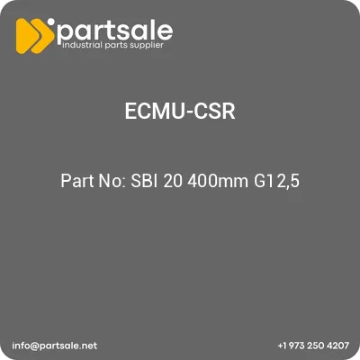 ecmu-csr-sbi-20-400mm-g125