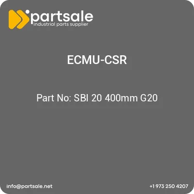 ecmu-csr-sbi-20-400mm-g20