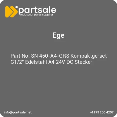 sn-450-a4-grs-kompaktgeraet-g12-edelstahl-a4-24v-dc-stecker