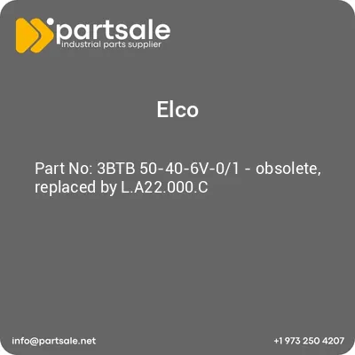 3btb-50-40-6v-01-obsolete-replaced-by-la22000c