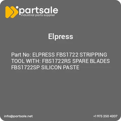 elpress-fbs1722-stripping-tool-with-fbs1722rs-spare-blades-fbs1722sp-silicon-paste