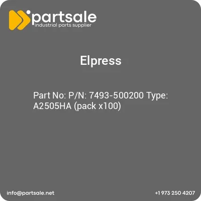 pn-7493-500200-type-a2505ha-pack-x100