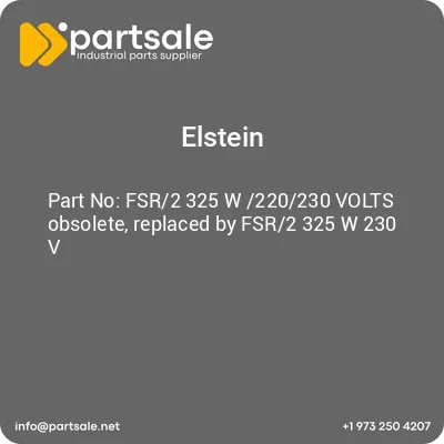 elstein-fsr2-325-w-220230-volts-obsolete-replaced-by-fsr2-325-w-230-v