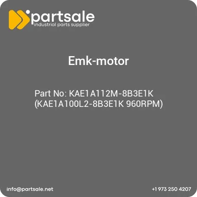 kae1a112m-8b3e1k-kae1a100l2-8b3e1k-960rpm