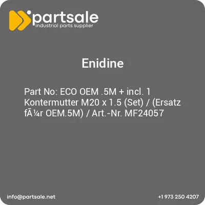 eco-oem-5m-incl-1-kontermutter-m20-x-15-set-ersatz-fa14r-oem5m-art-nr-mf24057