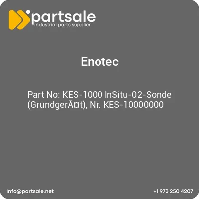 enotec-kes-1000-lnsitu-02-sonde-grundgerat-nr-kes-10000000