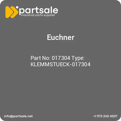 euchner-017304-type-klemmstueck-017304