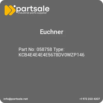 euchner-058758-type-kcb4e4e4e4e5678dv0wzp146