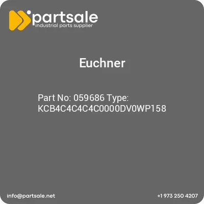 euchner-059686-type-kcb4c4c4c4c0000dv0wp158