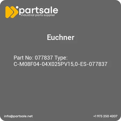 euchner-077837-type-c-m08f04-04x025pv150-es-077837