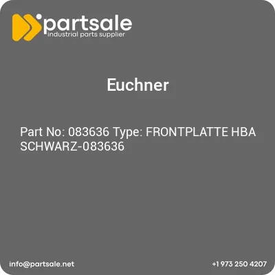 euchner-083636-type-frontplatte-hba-schwarz-083636