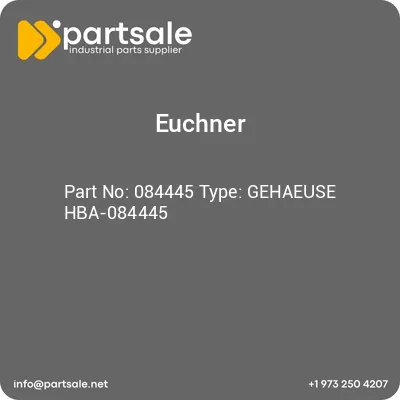 euchner-084445-type-gehaeuse-hba-084445