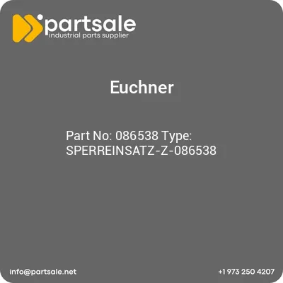euchner-086538-type-sperreinsatz-z-086538