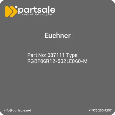 euchner-087111-type-rgbf06r12-502le060-m