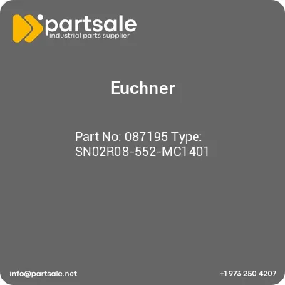 euchner-087195-type-sn02r08-552-mc1401