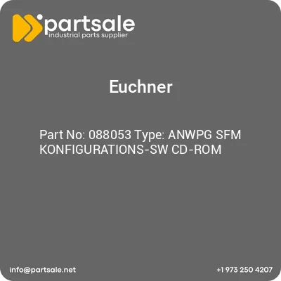 euchner-088053-type-anwpg-sfm-konfigurations-sw-cd-rom