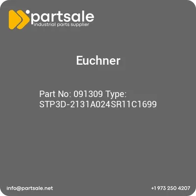 euchner-091309-type-stp3d-2131a024sr11c1699