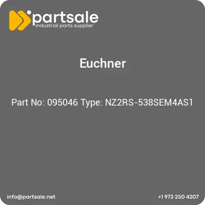 euchner-095046-type-nz2rs-538sem4as1