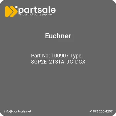 euchner-100907-type-sgp2e-2131a-9c-dcx