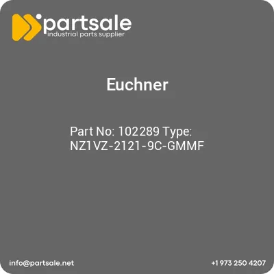 euchner-102289-type-nz1vz-2121-9c-gmmf