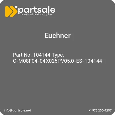 euchner-104144-type-c-m08f04-04x025pv050-es-104144