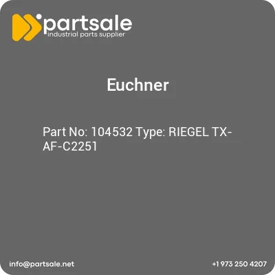euchner-104532-type-riegel-tx-af-c2251
