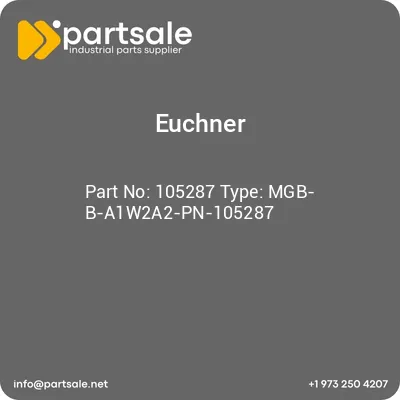 euchner-105287-type-mgb-b-a1w2a2-pn-105287
