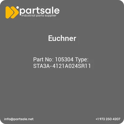 euchner-105304-type-sta3a-4121a024sr11
