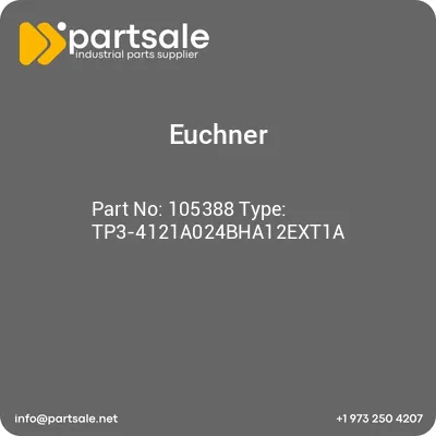 euchner-105388-type-tp3-4121a024bha12ext1a