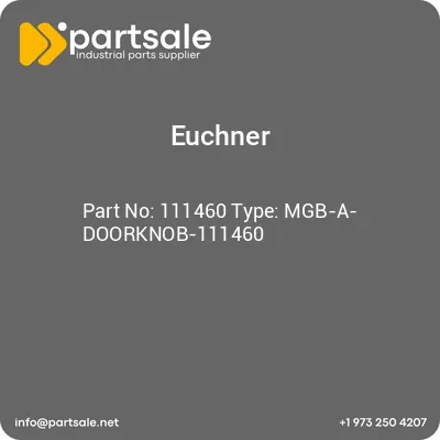 euchner-111460-type-mgb-a-doorknob-111460