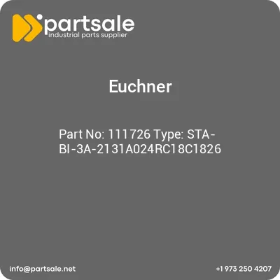 euchner-111726-type-sta-bi-3a-2131a024rc18c1826