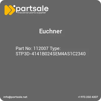 euchner-112007-type-stp3d-4141b024sem4as1c2340