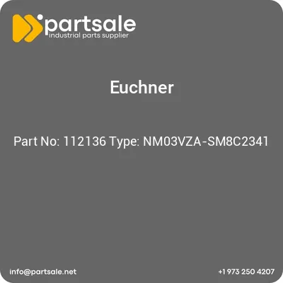 euchner-112136-type-nm03vza-sm8c2341