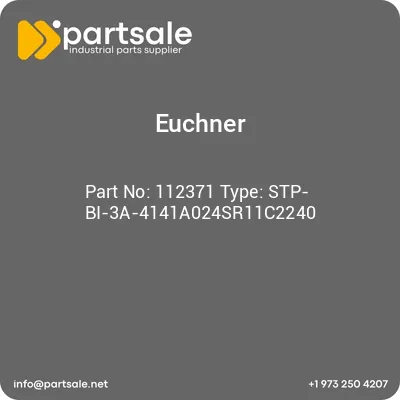 euchner-112371-type-stp-bi-3a-4141a024sr11c2240