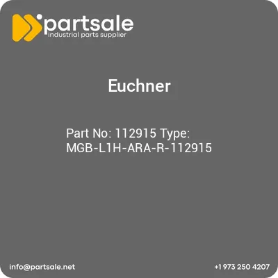 euchner-112915-type-mgb-l1h-ara-r-112915