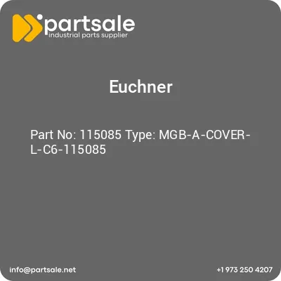 euchner-115085-type-mgb-a-cover-l-c6-115085