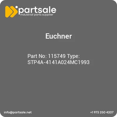 euchner-115749-type-stp4a-4141a024mc1993
