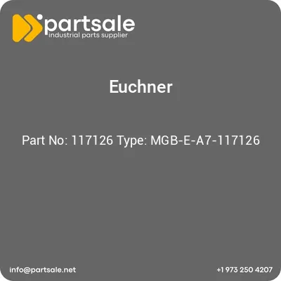 euchner-117126-type-mgb-e-a7-117126