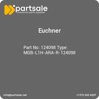 euchner-124098-type-mgb-l1h-ara-r-124098