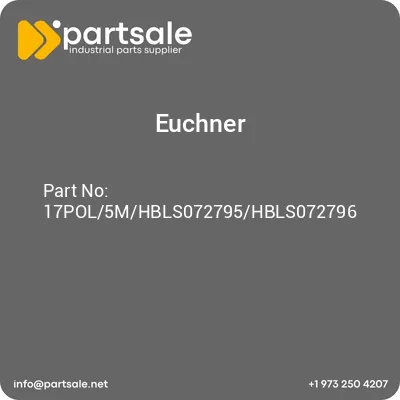 euchner-17pol5mhbls072795hbls072796