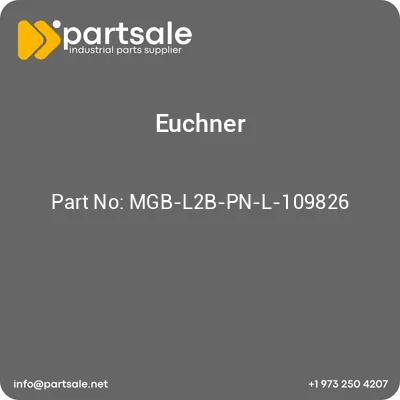 euchner-mgb-l2b-pn-l-109826