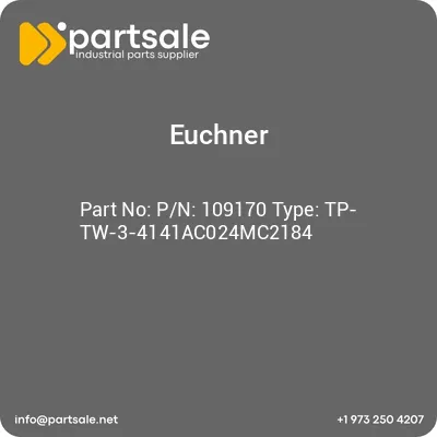 euchner-pn-109170-type-tp-tw-3-4141ac024mc2184