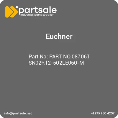 euchner-part-no087061-sn02r12-502le060-m