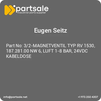 32-magnetventil-typ-rv-1530-18728100-nw-6-luft-1-8-bar-24vdc-kabeldose