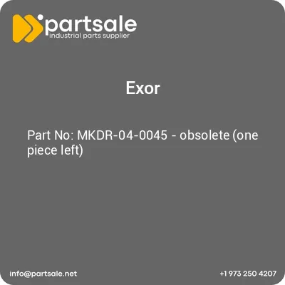 mkdr-04-0045-obsolete-one-piece-left