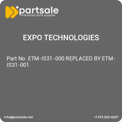 etm-is31-000-replaced-by-etm-is31-001