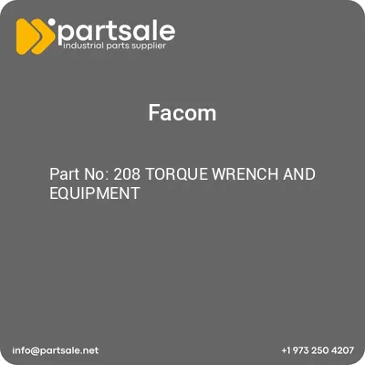 facom-208-torque-wrench-and-equipment