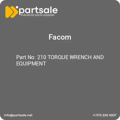facom-210-torque-wrench-and-equipment