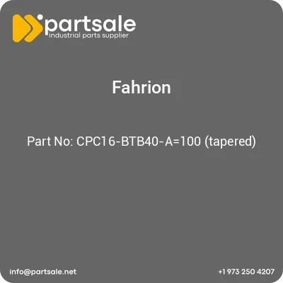 cpc16-btb40-a100-tapered