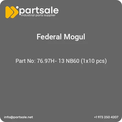 federal-mogul-7697h-13-nb60-1x10-pcs